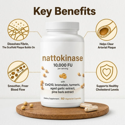 Nattokinase 10,000 FU Capsules