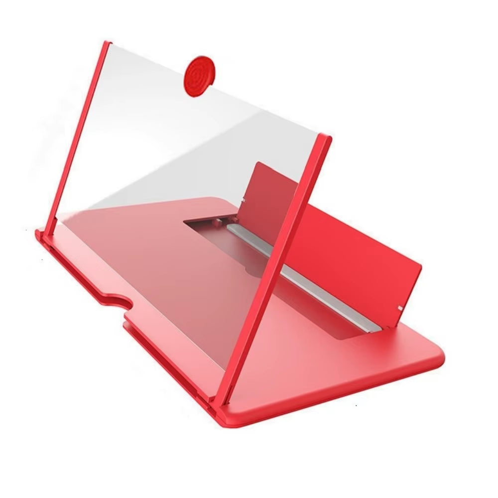 12/10 Inch HD Screen Magnifier, anti Blue Light Eye Protection Mobile Phone Amplifier, Portable Multi-Functional Video Enlarger