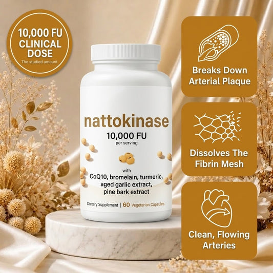 Nattokinase 10,000 FU Capsules
