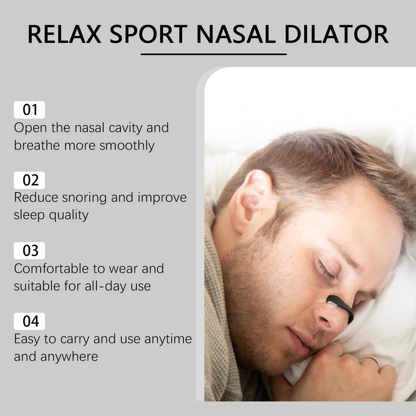 Magnetic Nasal Strips